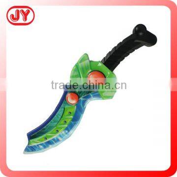 Newest battery powered kids toy PU knife