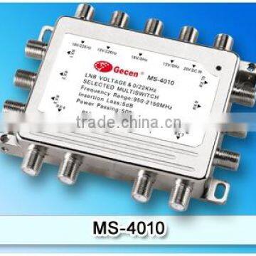 Hot Selling 4 In 10 outputs Satellite Multiswitch