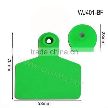 Cattle Breeding wholesale price plastic barcode ear tags WJ401-BF