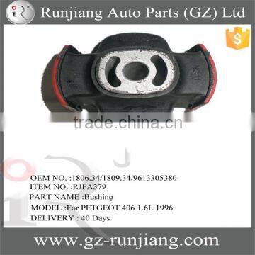 OEM NO.1806.34 /1809.34 /9613305380 auto engine rubber bushing For PEUGEOT 406 1.6L 1996