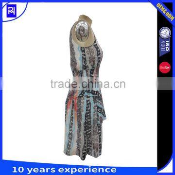 Oasis Snake Multi Orange Printed Dress photo-3