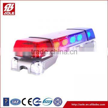 aole-30 years experience factory supply police led emergency light bar rotating led warning lightbar