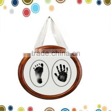 Wholesale baby handprint kits photo frame paint print frame