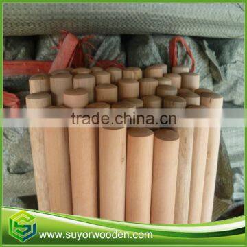 Dry natural broom stick wood factory in guigang