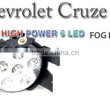 [AUTO LAMP] Chevrolet Cruze - High Power 6LED Fog Lamps Set (WHITE)(no.3256)