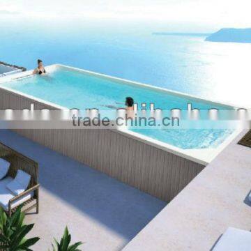 8 meters length swimming pool ;swimming equipment for hotel and passenger liner use;1 meter deep swimming pool