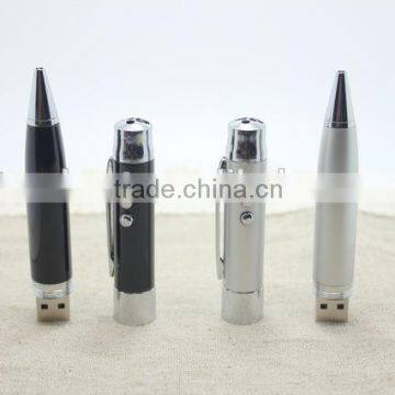 4 in 1 Multi Function Laser Pointer Usb Pen Drive ,ball Pen With LED Light and UV Money Detector Light photo-3