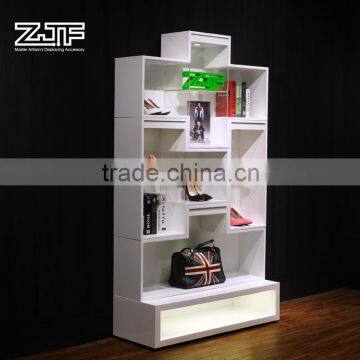 ZJF Top Design Shoe Display Cabinet, Handbags Display Cabinet