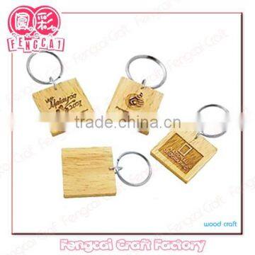 Custom Laser Wooden key chain for tour souvenir (wood Art/crafts in laser-cut & engraving)charm