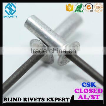 TOP QUALITY DIN EN ISO 15974 ALU/ST COUNTERSUNK HEAD SEALED BLIND RIVETS photo-2