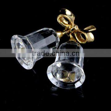 lovely crystal wedding bell favors