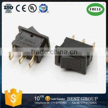 SMRS-102-1 Sub-Miniature Rocker Switch, mini ON-ON rocker switch, SPDT 3P rocker switch (FBELE)