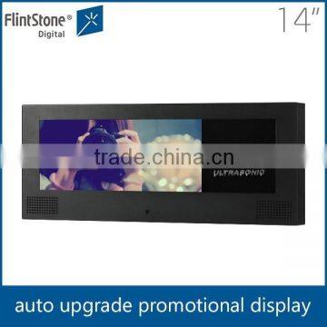 screen for food chain stores advertising indoor picture frame monitor