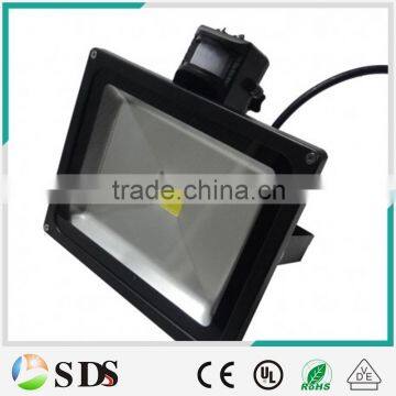 LED flood light IP65 floodlight Integrated Cool White Black led flood light 30W