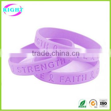 OEM design various bulk cheap silicon wristband