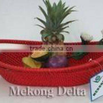 Woven Full Rattan Fruit Basket