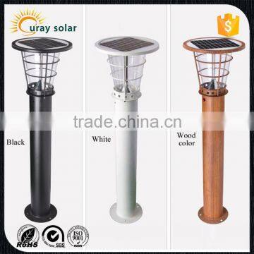 high quality outdoor all in one solar led street light / solar garden light / solar bollard light