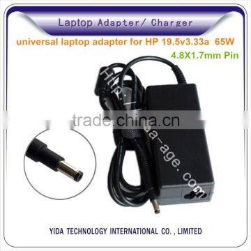 universal laptop adapter for HP 19.5v3.33a 65W 4.8*1.7mm pin