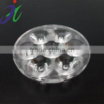 7 in1 plano-convex led light lens,led bay light lens,led car lens