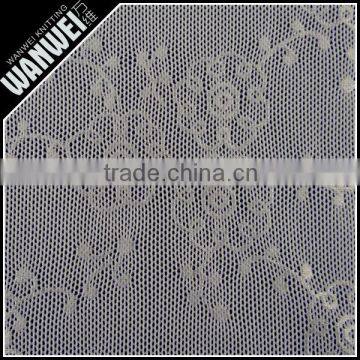 Order Flower Designer Elastic and Bright Nylon Spandex Lace Fabric for Fashion Dress and Skirts Hot Selling Wholesale photo-5