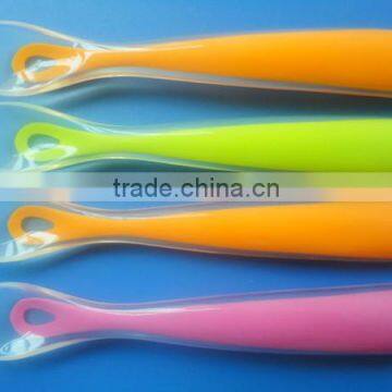 Food Grade Flexible Silicone Baby Spoon
