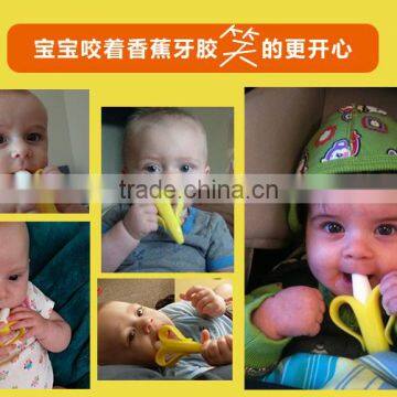 Babymatee China manufacturer banana new born baby products baby fruits teether