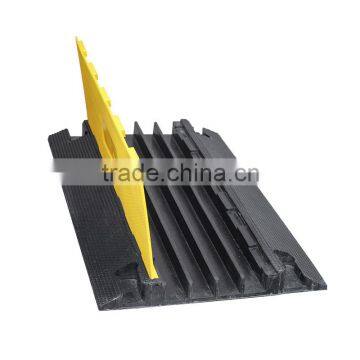 900*500*60mm 4 channel recycled rubber cable protector speed bumps