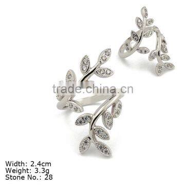 RZ7-003 Engagement Ring Lady Jewelry Ring Leaves Ring