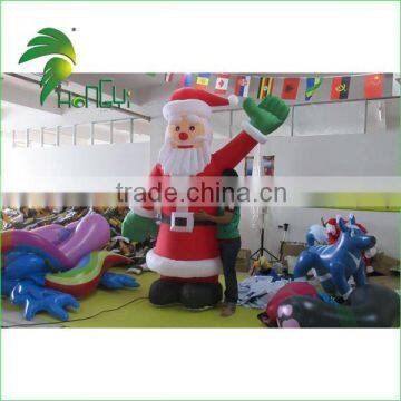 2015 popular excellent quality Christmas giant inflatable Santa Claus for party