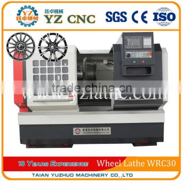 Safety Valve alloy wheel cnc machining lathe WRC30