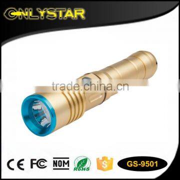 Onlystar GS-9501 Camping emergency usage campass high power outdoor geepas rechargeable led flashlight