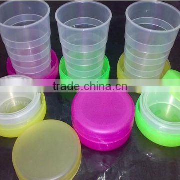 2015 the new design Fold advertising plastic cup