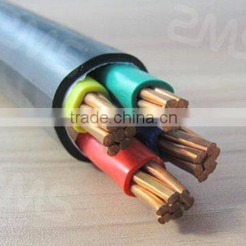 copper core XLPE insulated PE sheathed steel tape armored cable