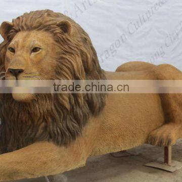 Vivid Animal Statue fiberglass Lion