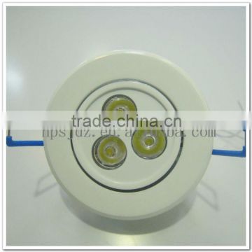 Dimmable 3W ceiling led indoor light