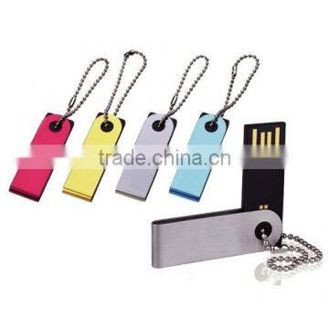 Hot Sale swivel Mini USB Stick with Own Logo wholesale