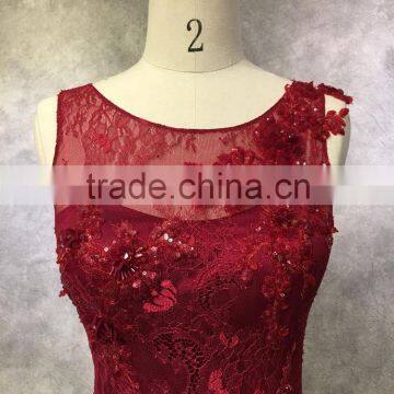 Custom Popular Newest Hot Sell High Quality See Through Evening Dresses photo-5