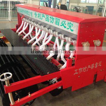 14 rows wheat rotary seeder , wheat seeder with rotary tiller , tiller cultivator and seeder