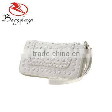 WA9040 Chinese fashion designer braided beaded colorful lady clutch purse