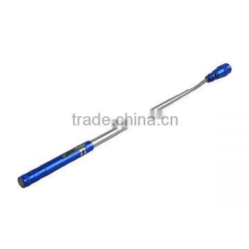 Magnetic 3 LED Flash Light Magnet Telescopic Flexible Torch photo-4