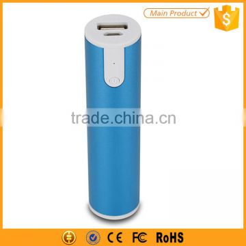 Factory price bulk buy power bank round shape metal material