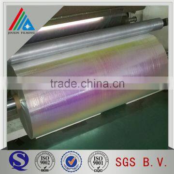 Laminated Iridescent Rainbow Mylar Film