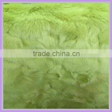 100% acrylic super soft burnout faux fur fabric for fashion garment China suppier