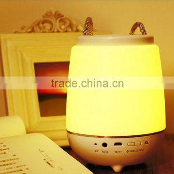 RGBWW Portable LED Music Lamp for bed room