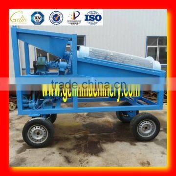 Mobile gold washing plant from Heng Africa an