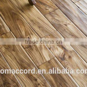 Engineered Acacia parquet flooring