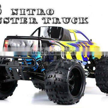 ERC083 1/8 large scale Nitro Off Road 4WD rc Truck