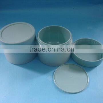 double wall PP cream jar, PP jar, 60ml plastic cosmetic jar