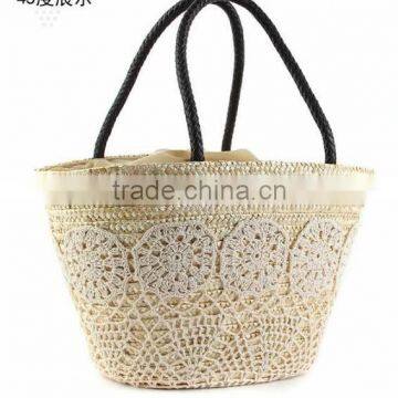 Promotion Fashion Woven Shoulder Bags Straw Summer Women Weave Crossbody