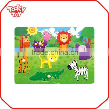 For Kids Toy Education Marine Life & Vehicles & Chunky Farm Peg Wooden Puzzle Quality Choice photo-5